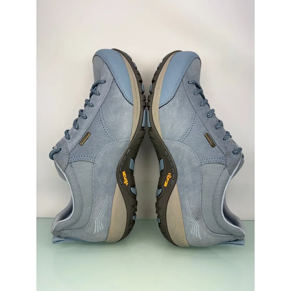 Dansko Paisley Sneakers Sz 40 Gray Blue Waterproof Suede Hiking Walking Goprcore - Picture 4 of 10
